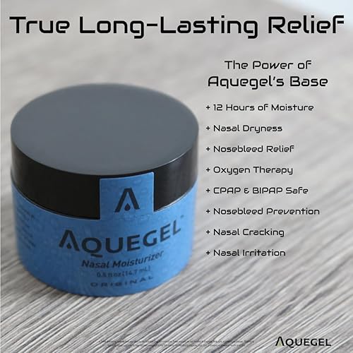 Miniatura 6 de Hidratante nasal (original), alivio de la humedad nasal de 12 horas, gel de nariz a base de agua, hidratante nasal para terapia de oxígeno, nariz