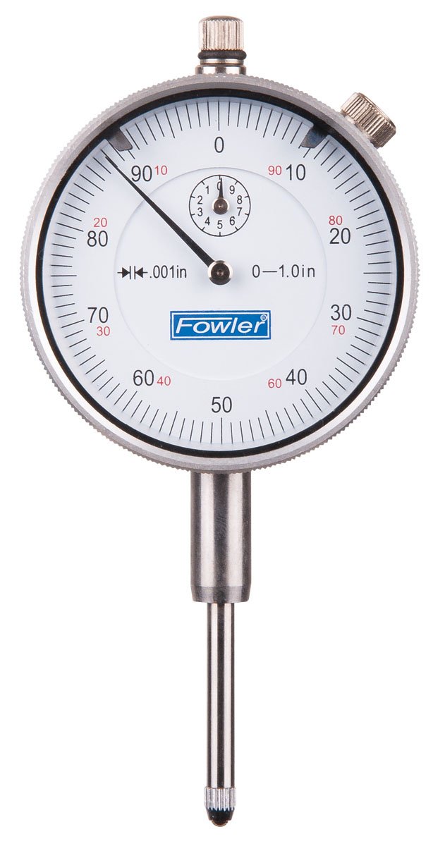 Fowler 525201100, Adg Dial Indicator With 01" Measuring Range