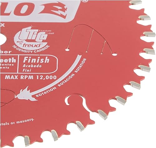 Miniatura 4 de Freud D0536X Diablo - Hoja de sierra inalámbrica con acabado ATB de 5-38 pulgadas y 36 dientes
