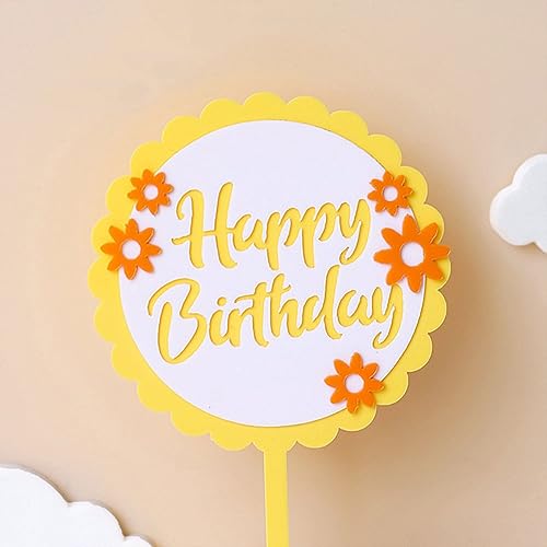 Miniatura 5 de Gyufise 11 piezas de adornos para tartas de abejorros con diseño de flor de panal de abeja Oh Babee, decoración de pasteles de revelación de género