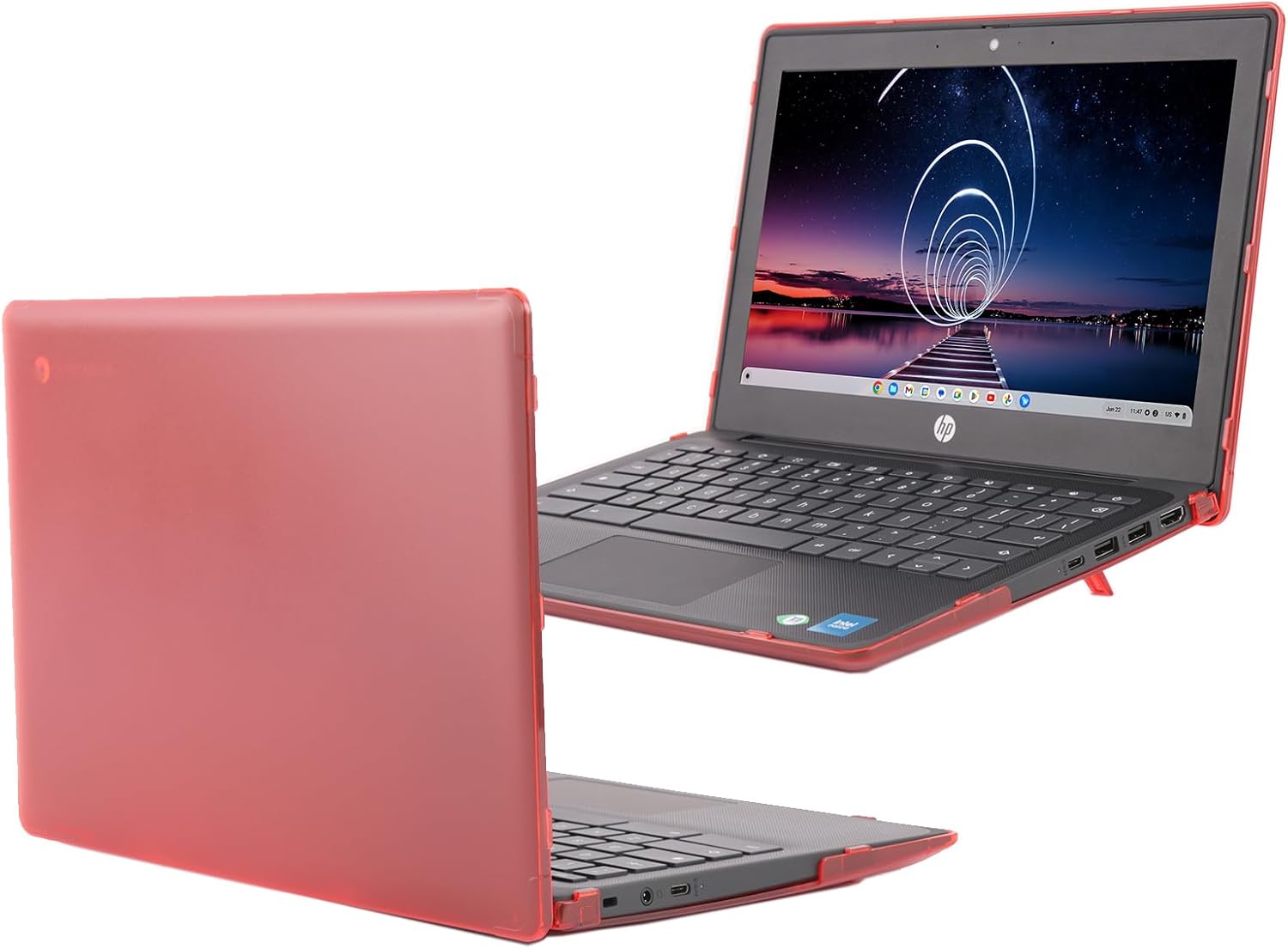 mCover Case ONLY Compatible for 2024 11.6" HP Fortis 11 inch G10 Chromebook Enterprise Laptop Computers (NOT Fitting Any Other HP Models) - Clear