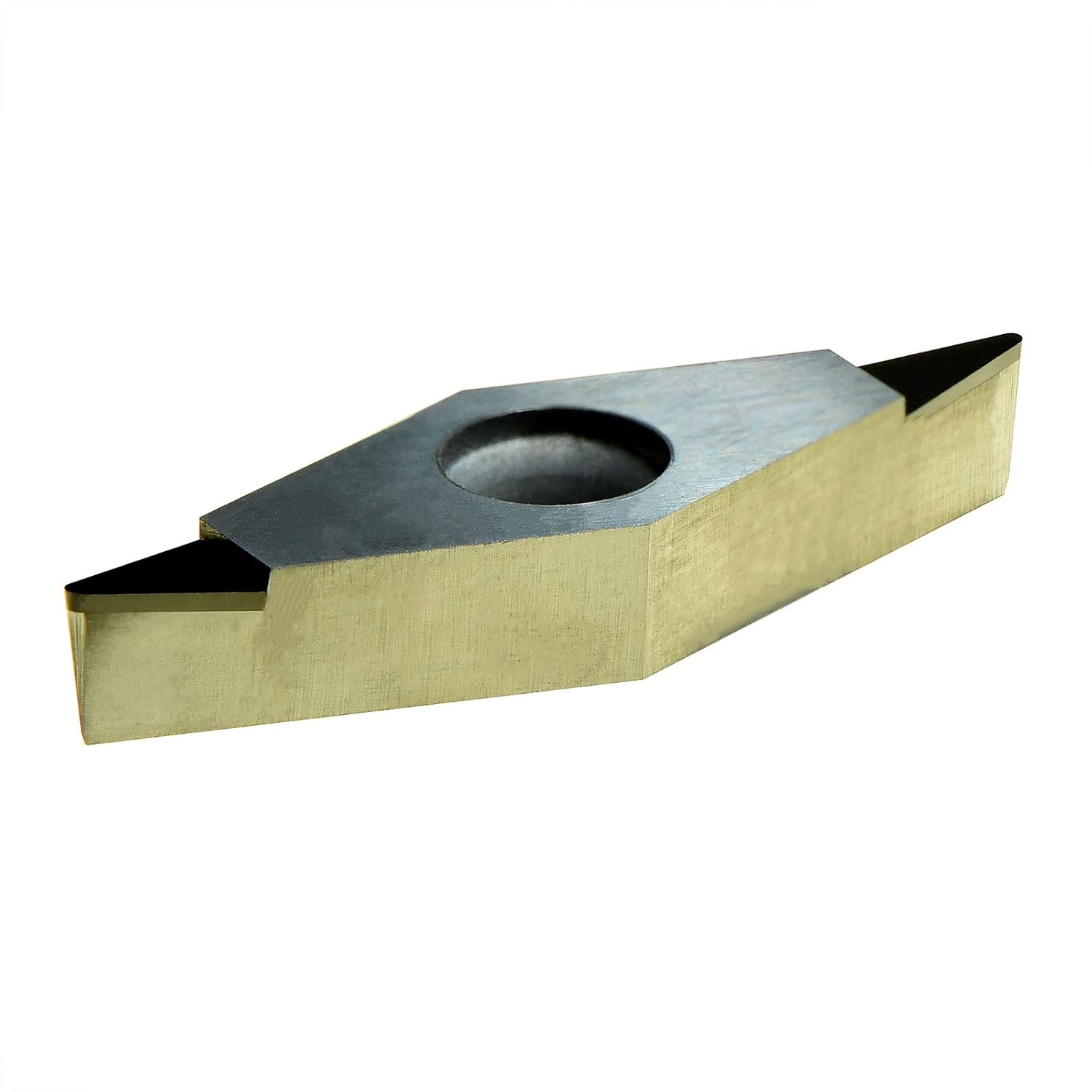 MaxTool 1PC PCD 2-Tip Turning Inserts Diamond 35° VBMT160404 Milling Indexable Insert Grade 1500 Polycrystalline VBMT331-2T