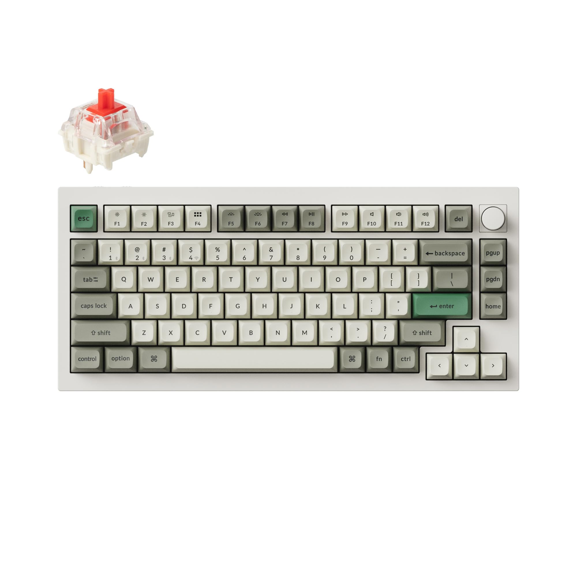 Keychron Q1 MAX（US/赤軸） Amazon | 【国内正規品】Keychron Q1 Max QMK/VIAワイヤレス