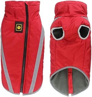 FEimaX Dog Coat, Dog Jacket, Waterproof, Reflective Winter Coat with Fleece Lining, Warm Puppy Coat, Pet Clothing, for Small, Medium, Large Dogs product image