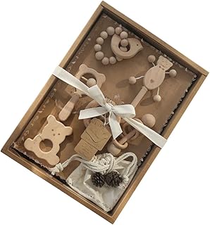 Toyvian 6 Pçs Conjunto De Brinquedos De Madeira Brinquedos De Madeira Crianças Playset Brinquedos Para Crianças Brinquedo Para Crianças Kidcraft Playset Brinquedos Infantis Chocalho De