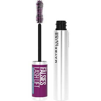 Maybelline New York Falsies Lash Lift Mascara Extra Volume for False Eyelash Effect Curler Formula