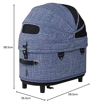 エアバギー ドーム3ラージ DOME3LARGE コット メランジデニム Amazon | AirBuggy for Pet ドーム3 コット単体 レギュラー