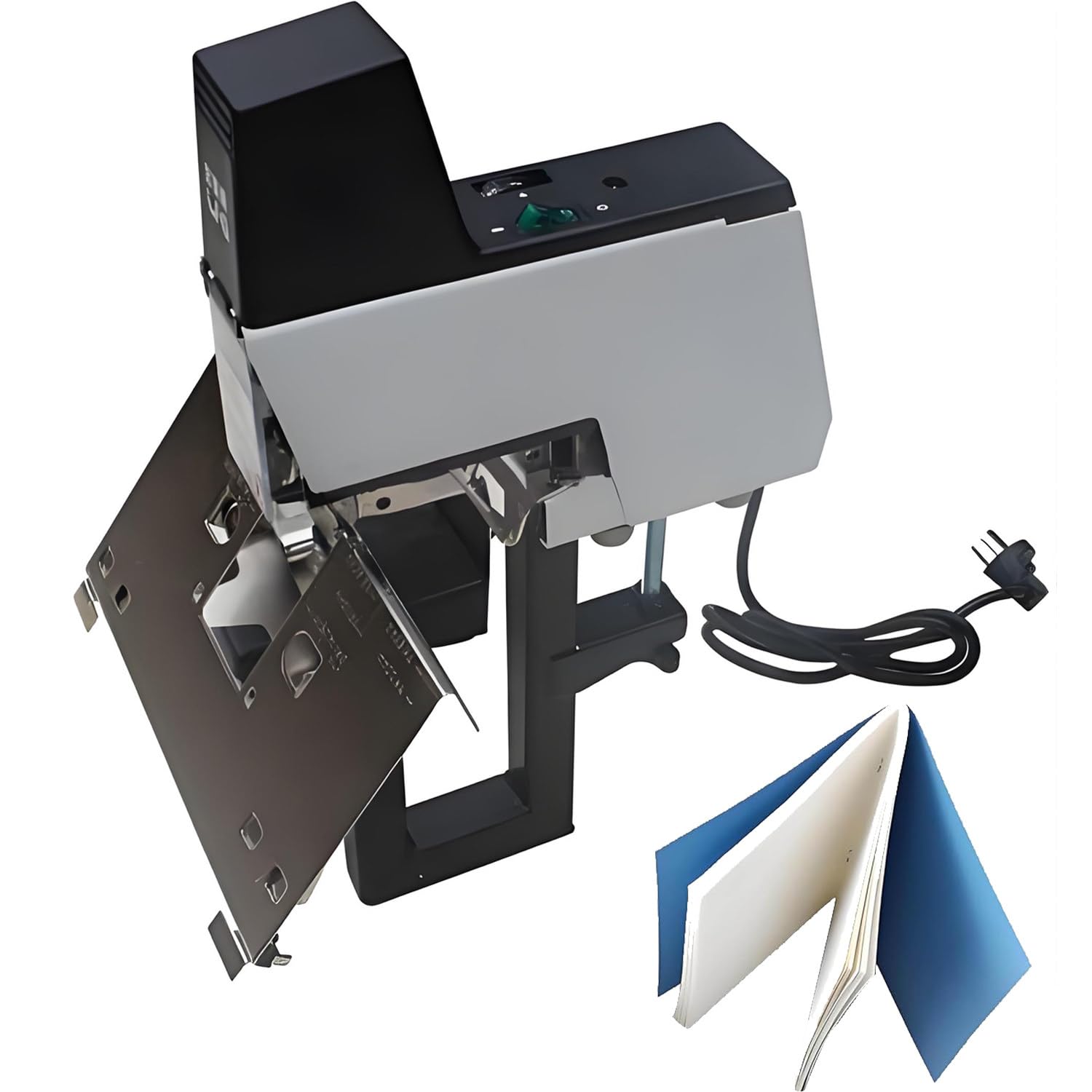 Grapadora eléctrica automática de pedal regulable con 9 niveles de intensidad para lomos