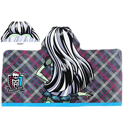 MONSTER HIGH HOODED TOWEL WRAP, FRANKIE STEIN