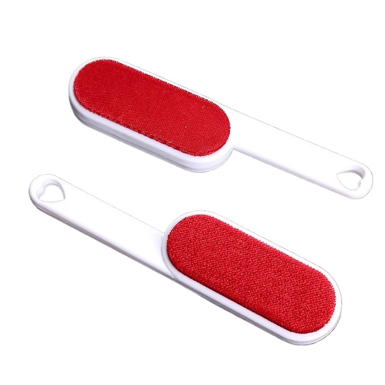 Lint Remover Brush, Double-Sided Reusable Electrostatic Pet Hair Remover for Clothes and Sofa, 21cm, 2 Pack