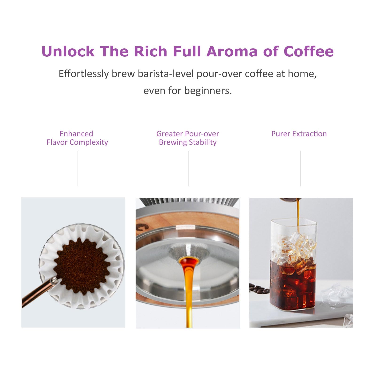 Amazon.com: Pour Over Coffee Dripper Drip Coffee Pour Over Maker