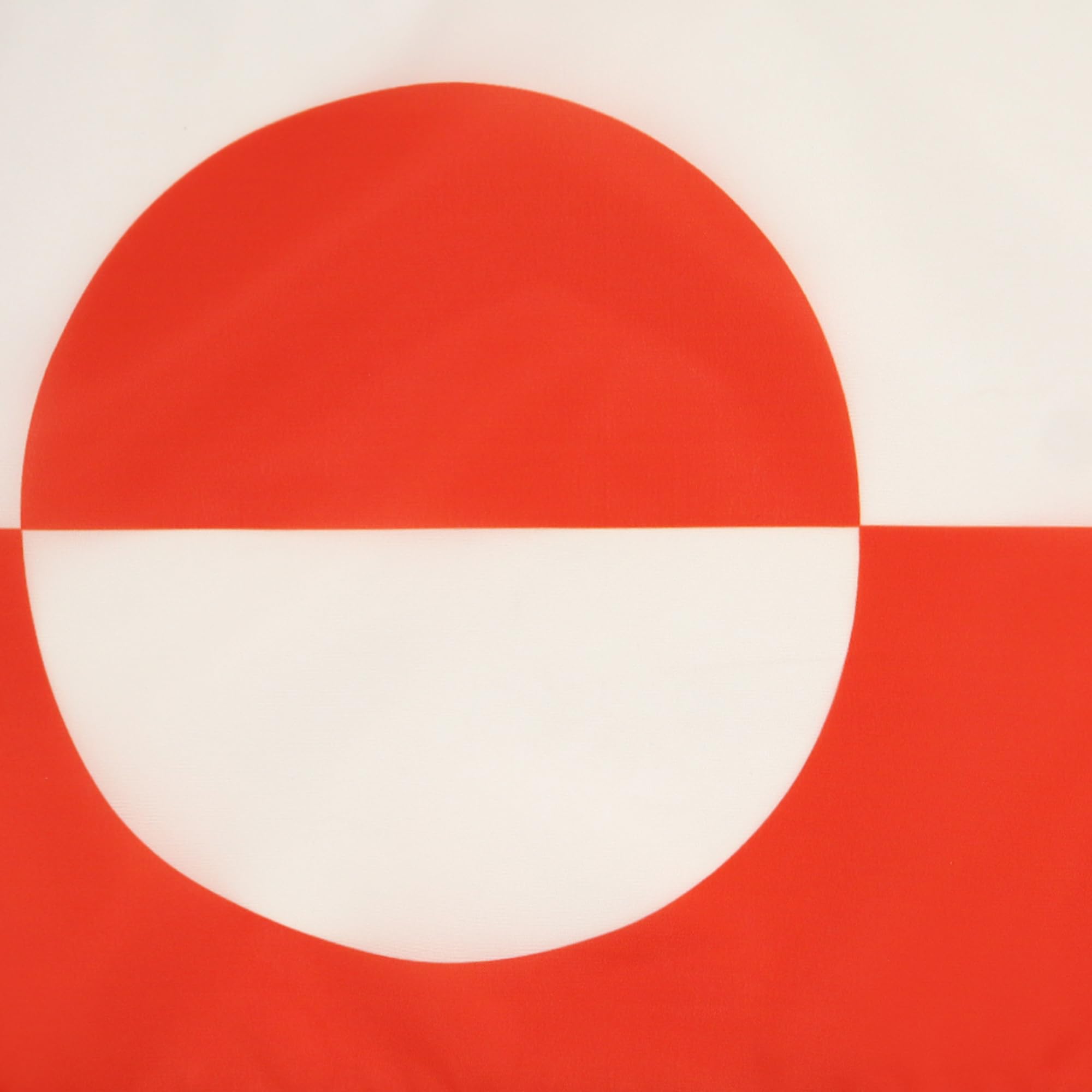 AZ FLAG, Greenland Flag, 18'' x 12'', 100% Polyester Denmark, Greenlander Small Banner with Two Cords, Fade Resistant - Image 3