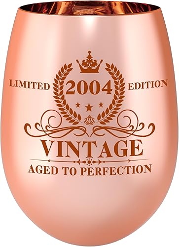 Miniatura 44 de Copa de vino de cumpleaños número 100, regalo vintage de 1926 para mujeres, ella, esposa, mamá, tía, abuela, hermana, amigas, damas, mujeres,