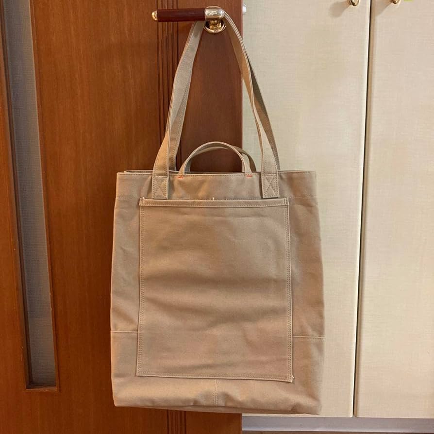 最終値下　須田帆布　縦長トートバッグ　美品 最終値下須田帆布縦長トートバッグ美品