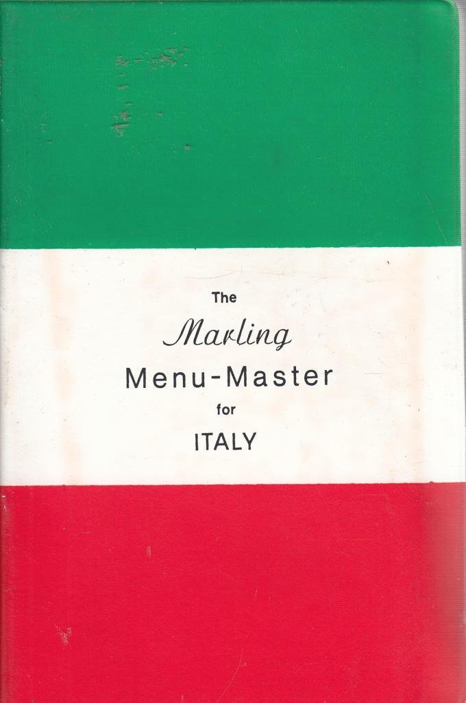 Menu Master for Italy (Marling menu masters series)