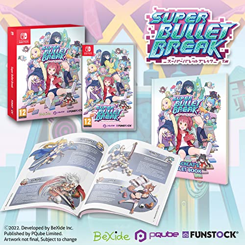 Super Bullet Break Day One Edition Switch jeu de deckbuilding avec artbook - 2