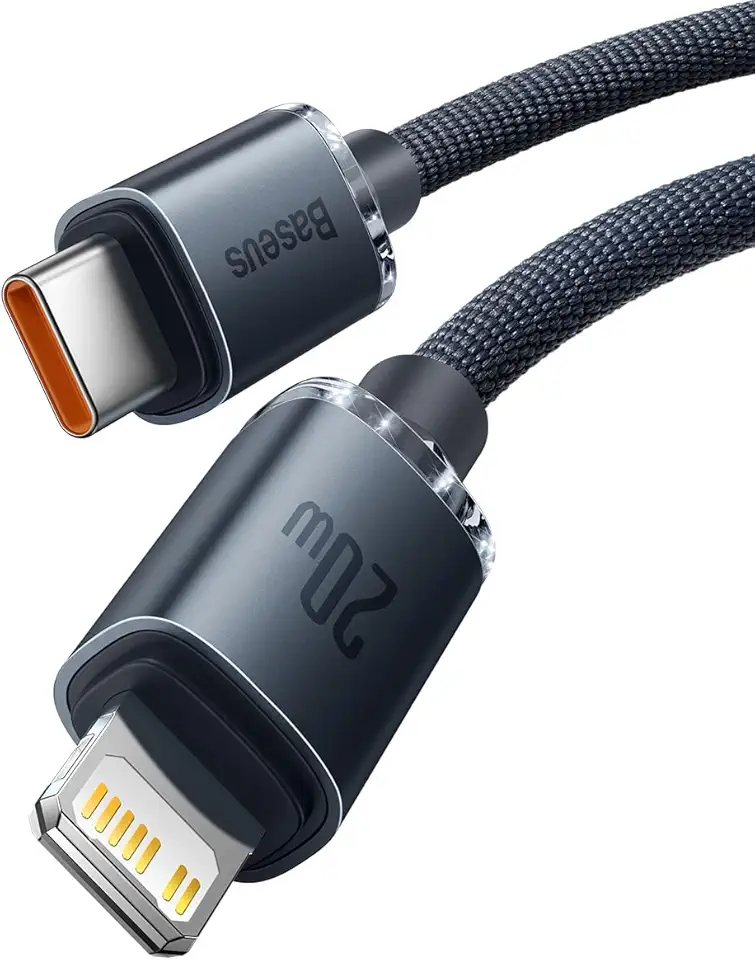 Cabo Lightning Usb-c (type-c) Pd 20w 2m Baseus Compatível com iPhone iPad