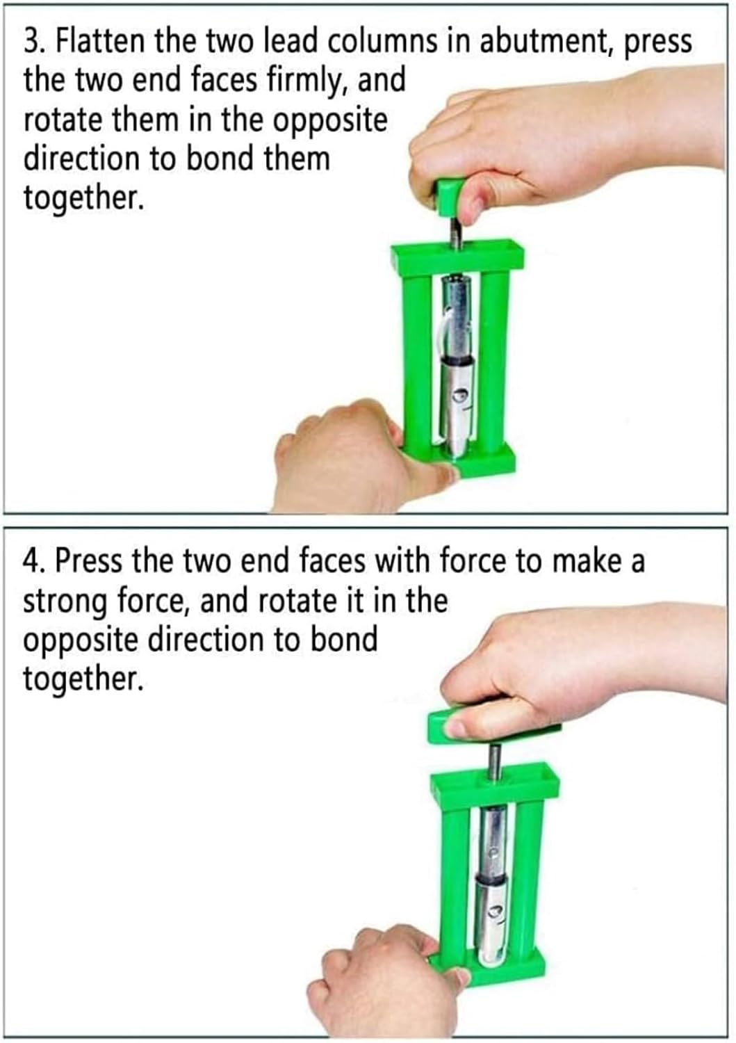 Cohesive Force Demonstrator Demonstrator Lead Block Molecular Gravity Experiment Teaching Physics Science Education