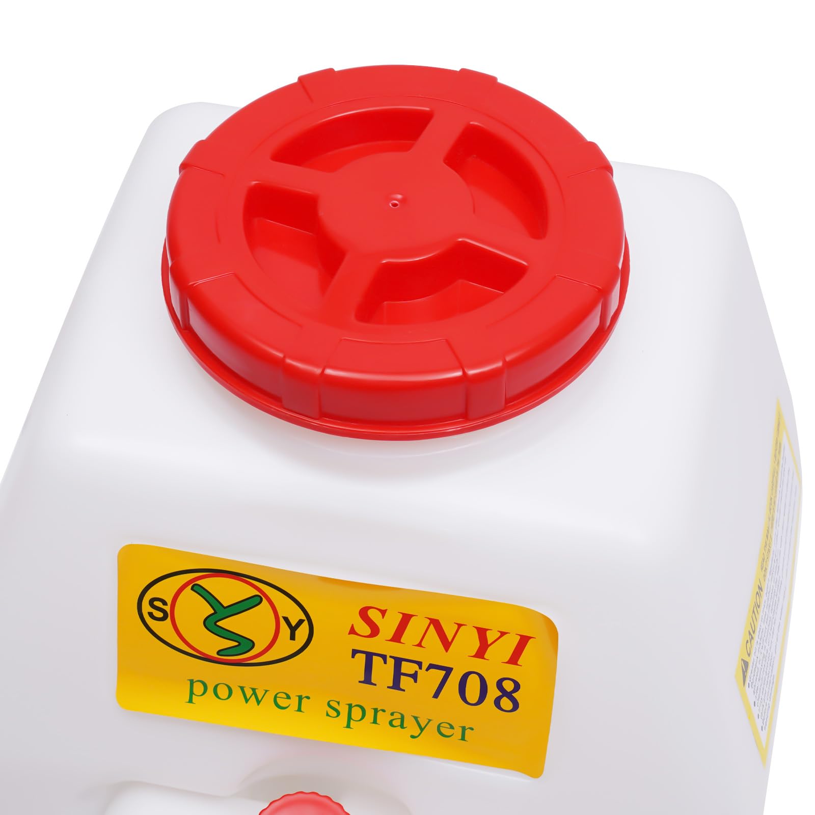Pulverizador de plaguicidas portátil de 20 l, con motor de 25,4 cc, con lanza telescópica y correas acolchadas, pulverizador de jardín, alcance de 2-8 m, para riego de jardín