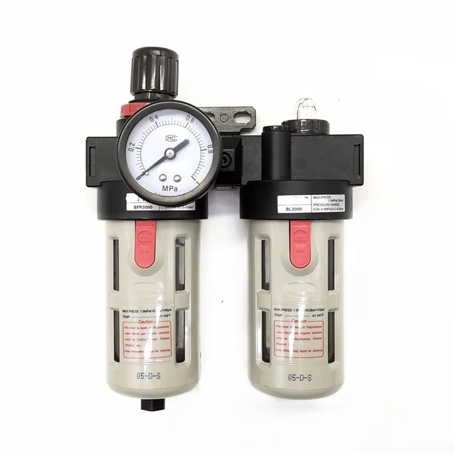 BFC20001 BFC30001 BFC40001 Air Filter Regulator Lubricator Combinations 1Pcs(BFC40001)
