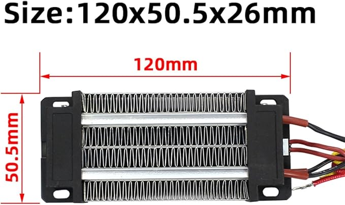 Calefactor Eléctrico Cerámico PTC 200W 220V miniatura 2