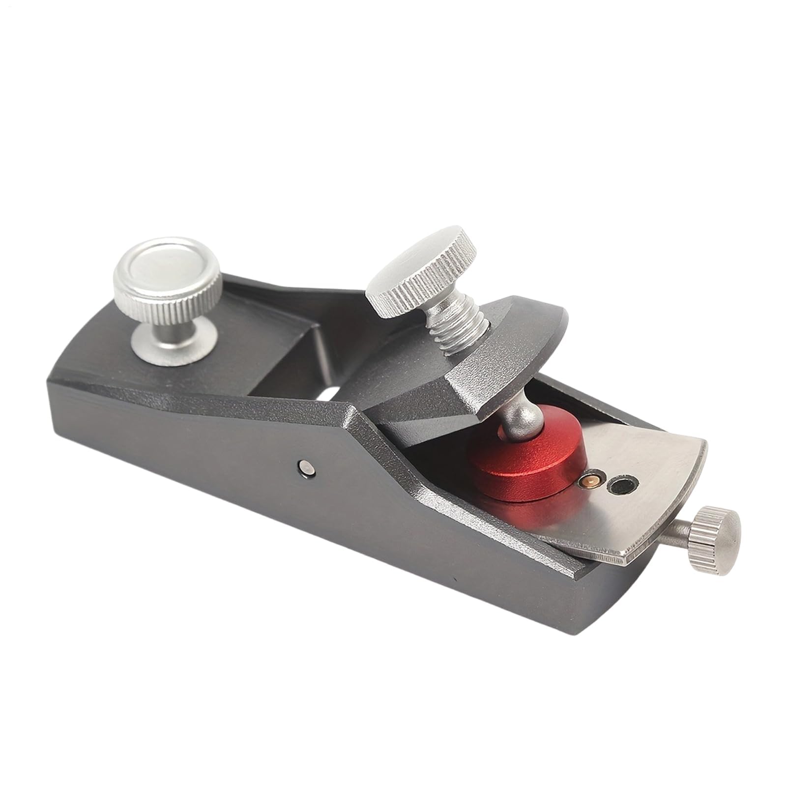 CHAOHAOKE Mini-Handhobel aus Aluminiumlegierung | Einhand-Blockhobel für präzise Holzbearbeitung; Geeignet für Kanten- und Oberflächenbearbeitung; Ideal für DIY-Projekte; Leic