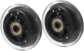 Didiseaon 2 Pçs Rodas De Rodízio Rodas Ao Ar Livre Para Roda De Acessório De Patinação Sapato Patinação Rolo Pu Polia Roda Roda Silenciosa Rodízios De Roda De Skate