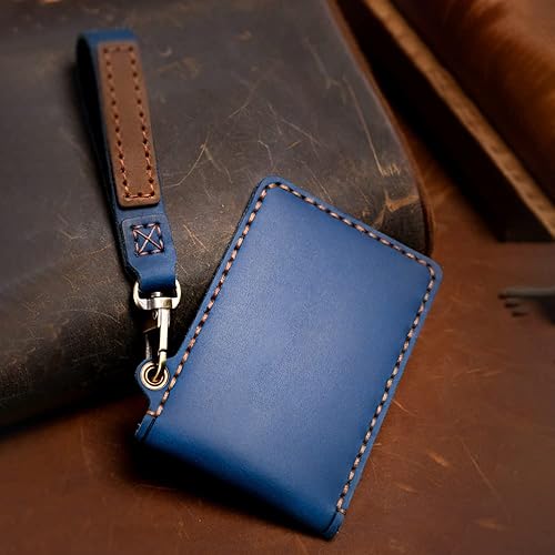 Miniatura 4 de ADR. Funda protectora para llavero de coche de piel auténtica para Tesla Modelo 3YS