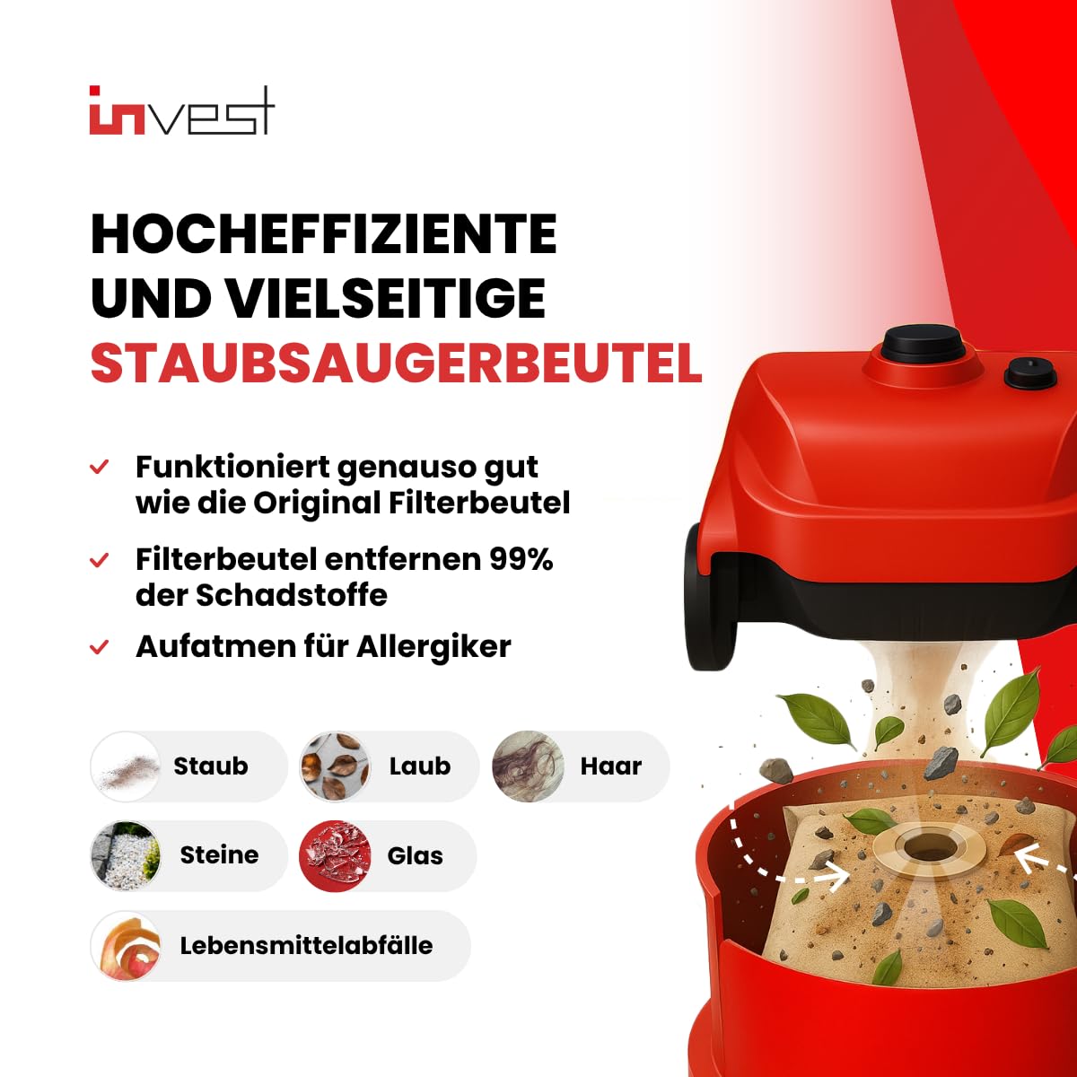 Lot De 10 Sacs Pour Aspirateur Kärcher, Pour Les Modèles Suivants