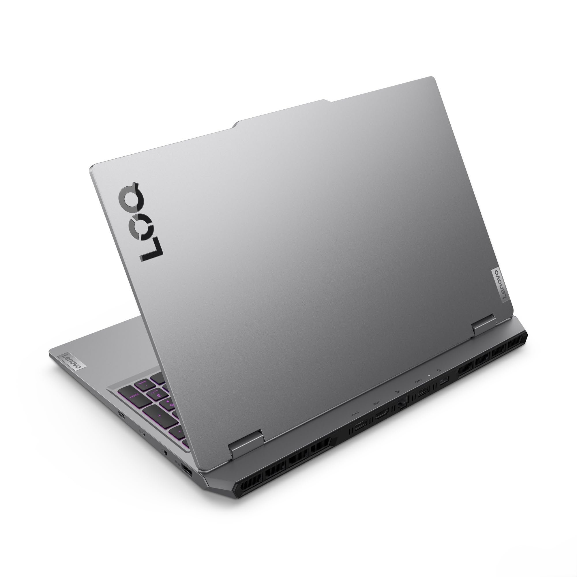 Lenovo LOQ Gaming AI Laptop | 15.6" Full HD 144Hz | NVIDIA GeForce RTX 5060 8GB | AMD Ryzen 7 250 | 16GB RAM | 1TB SSD | Win11 | QWERTZ | Weiss-Beleuchtete Tastatur | Grau | 3 Monate Game Pass