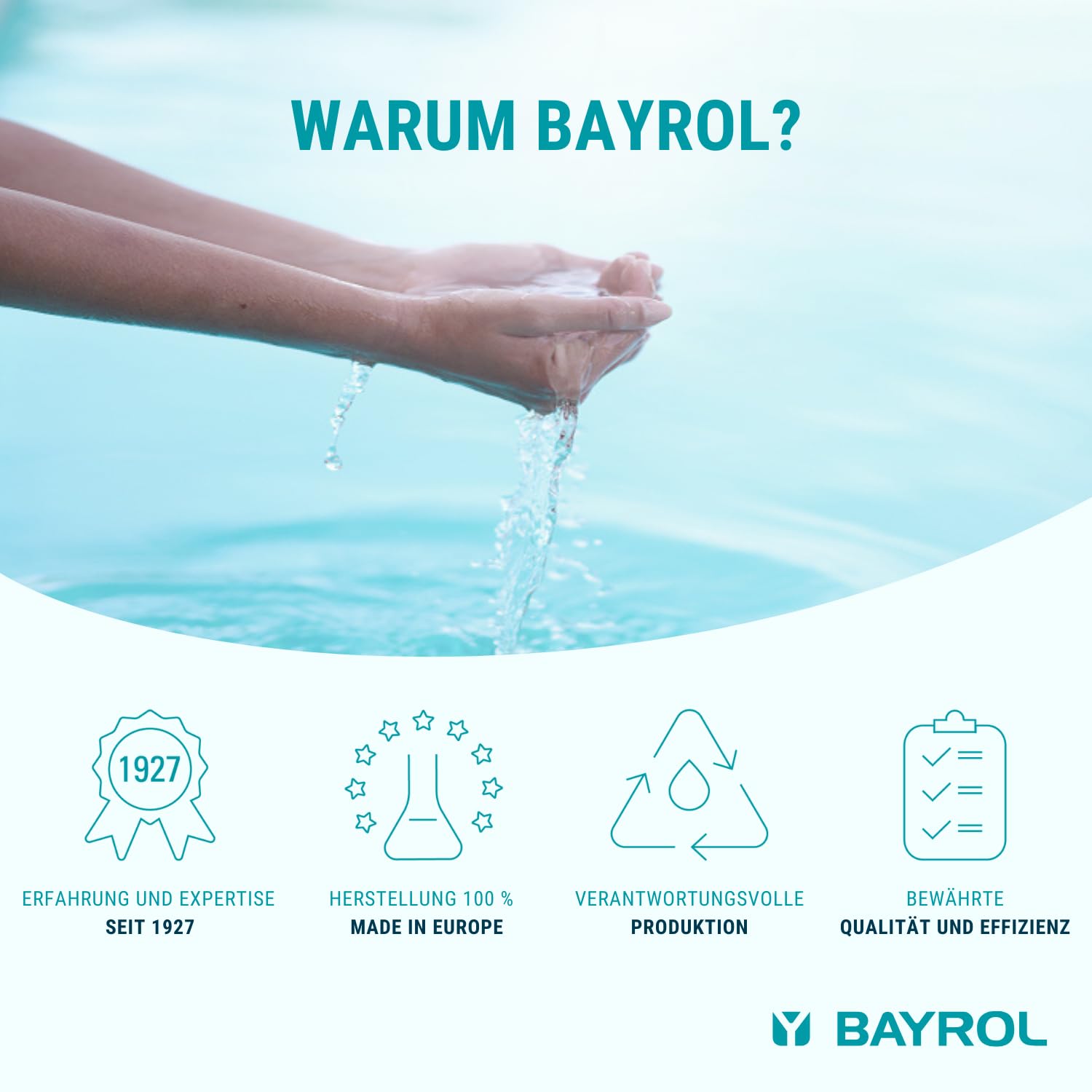 BAYROL Desalgin Classic 3L Algenmittel Pool flüssig Algizid gegen Algen ohne Kupfersulfat