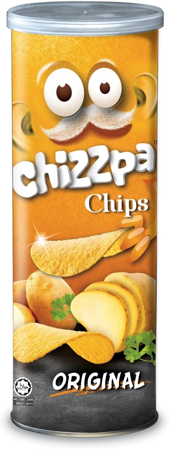 Chizzpa Chips Original Flavour Potato Crisps, 5.64 oz ℮ 160 g تشيزبا شيبس بطاطس مقرمشات بطاطس بطاطس بنكهة أصلية