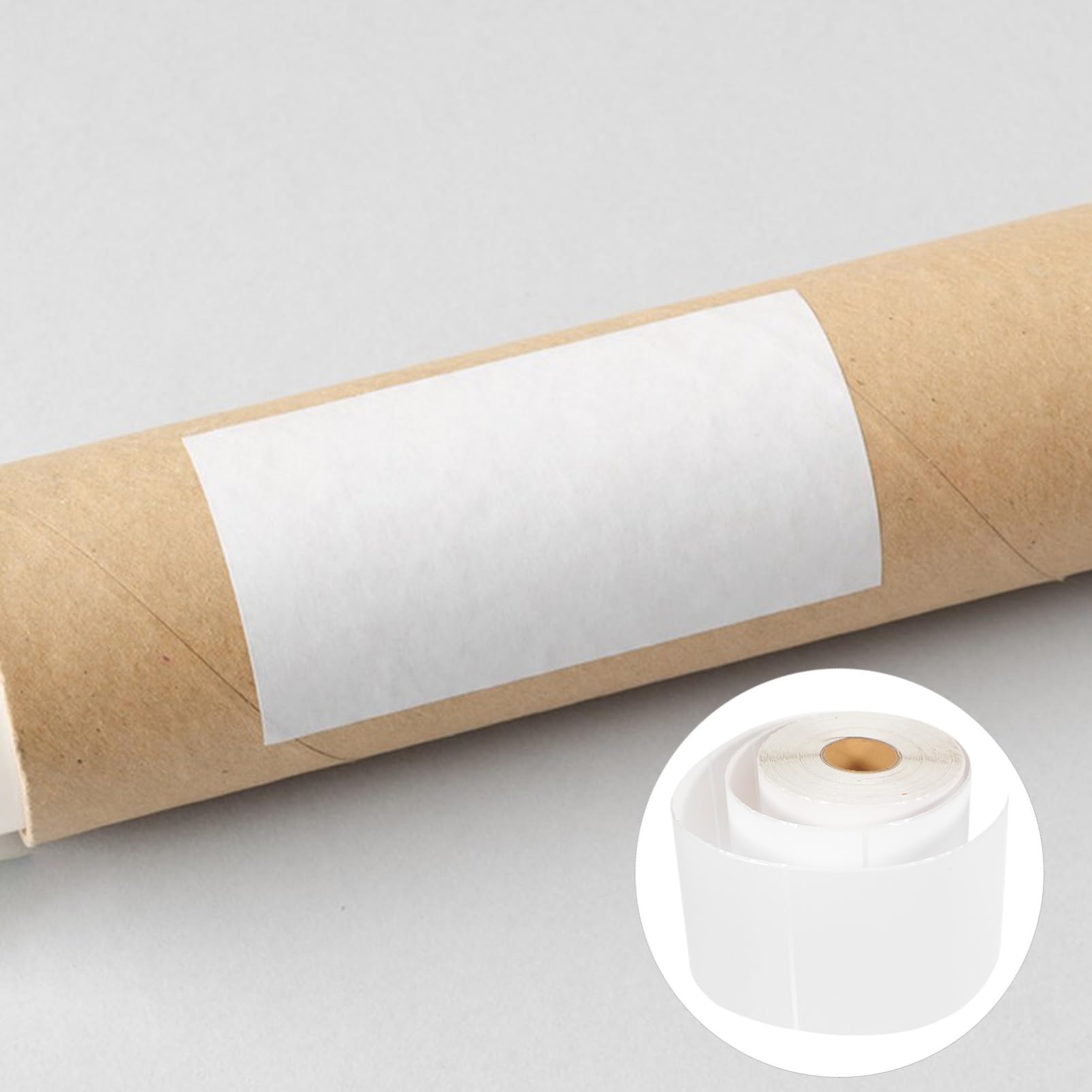 NUOBESTY Rouleau De 500 Feuilles De Papier Autocollant Thermique Pour Étiquettes Dexpédition Grand Format Autocollant Compatible Avec Imprimante