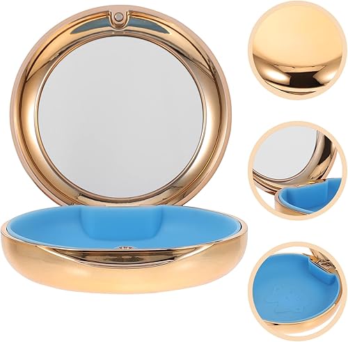 Miniatura 5 de Healifty Caja de retención dental portátil Estuche de llaves dentales práctica Estuche de dentadura invisible Estuche de protección bucal dental con