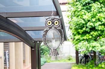 Amazon | ダイオ 鳥よけ フクロウ銀ピカ | 防鳥・防獣ネット