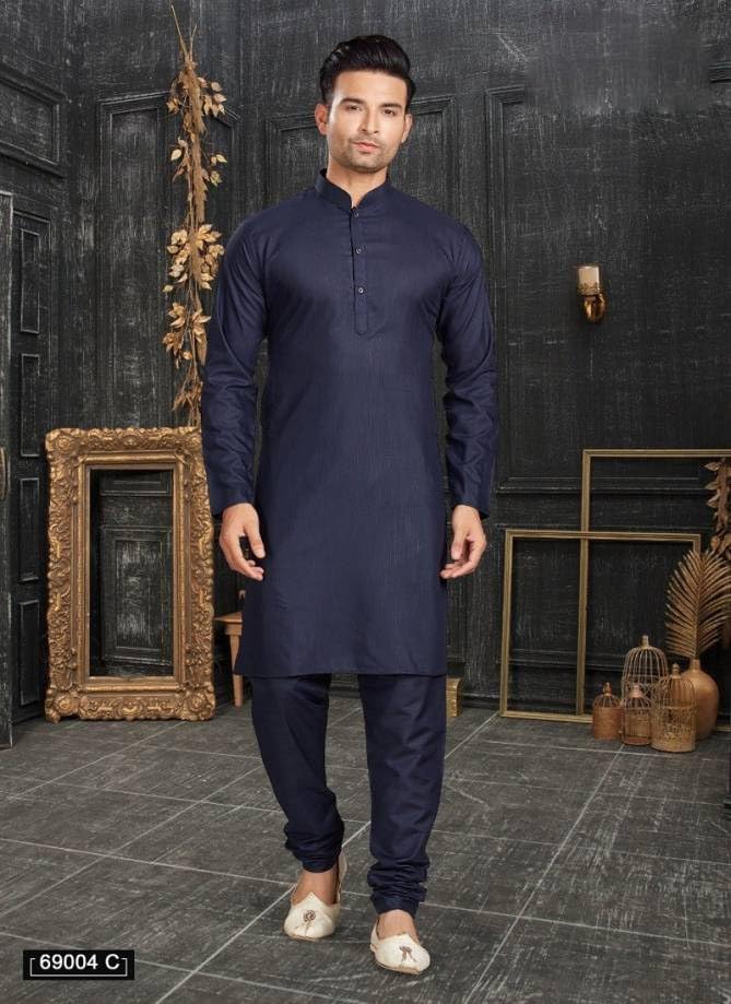 Pijama kurta para hombre en algodón indio tradicional modelo 4065 2