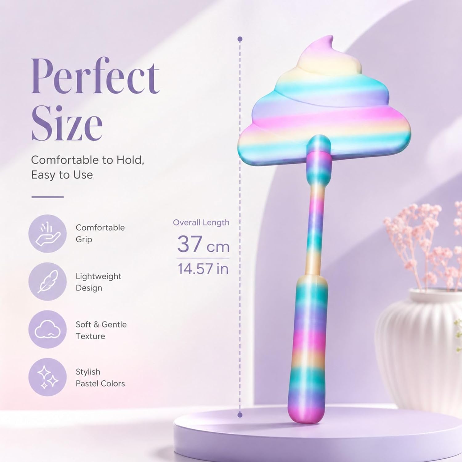Magic Wand Credit Card Holder, Credit Card Wand, Star Wand Credit Card Holder for Family Shopping and Financial Education, Rainbow Cloud Design Payment Wand for Gift Giving and Retail Transactions