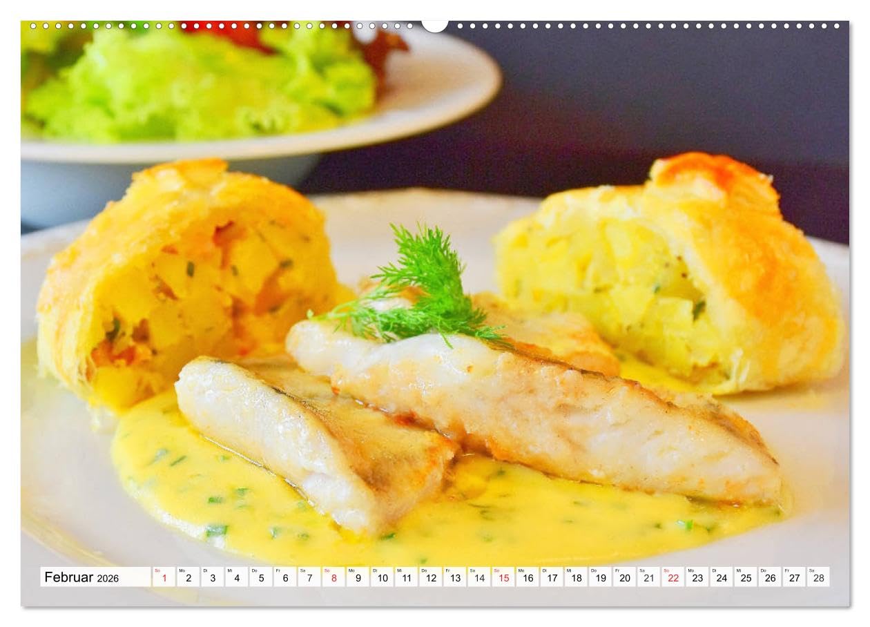 Bistronomie. Impressionen aus der gehobenen Küche (hochwertiger Premium Wandkalender 2026 DIN A2 quer), Kunstdruck in Hochglanz: Die Bistronomie ist ... durch die Gastronomie (CALVENDO Lifestyle)