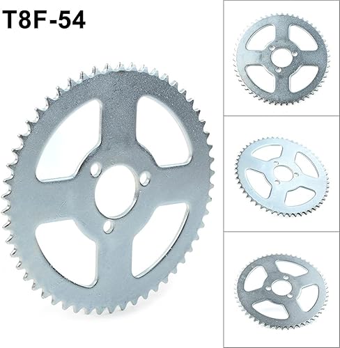 Miniatura 5 de Newsmarts Motor universal ATV Scooter T8F 54T 1.378 in piñón de cadena trasera para 47 49cc bolsillo pit bike mini moto ATV Quad