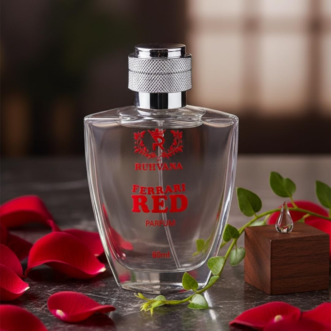 Red Ferrari Perfume Spray for Men – 60ml Fresh Spicy Long-Lasting Fragrance|Apparel Parfum|Premium Scent|Perfect For Gift|Eau De Parfum | Premium Long-Lasting Attar Perfume Oil for Daily & Special Use-picture-34