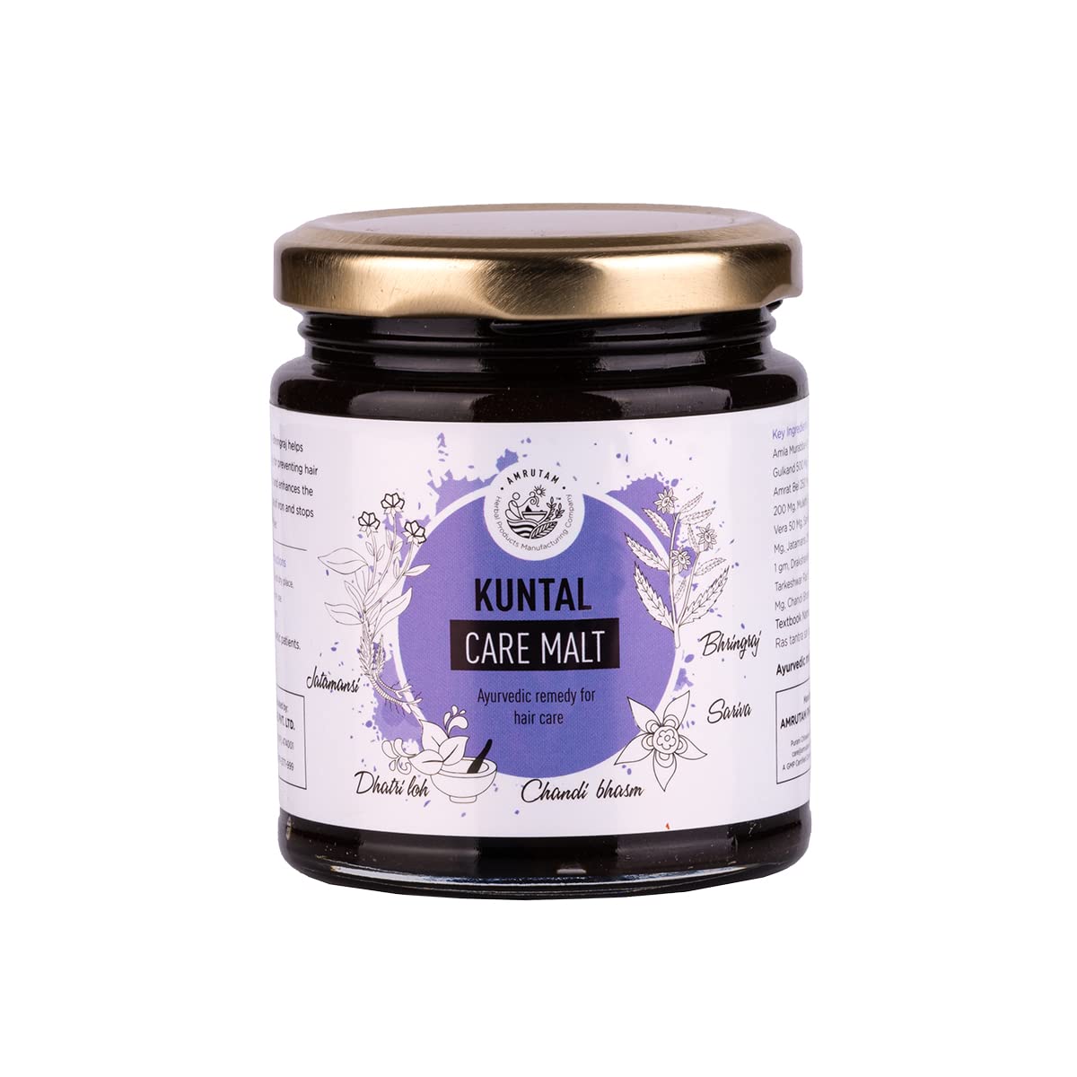 AMRUTAM Kuntal Hair Care Malt - 400gms