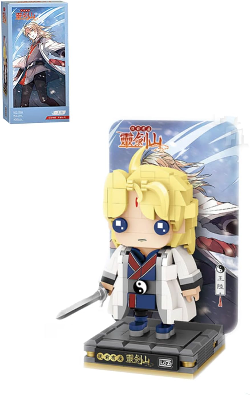 Loz Micro Anime Serisi 1334 Modeli 294 Parça Dekoratif Oyuncak Yapım Seti Yapı Blok FFLZ-1334