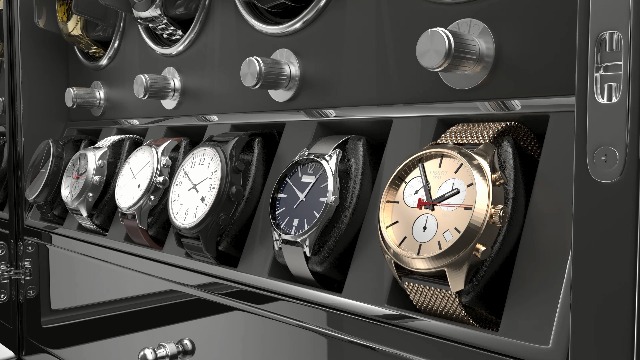 DUKWIN Watch Winder for 8 Automatic Watches, Lockable Watch