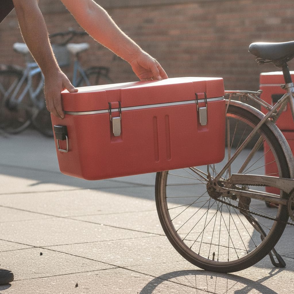 Box Termico Portatile per Campeggio - Frigo Passivo per Bevande - per escursioni