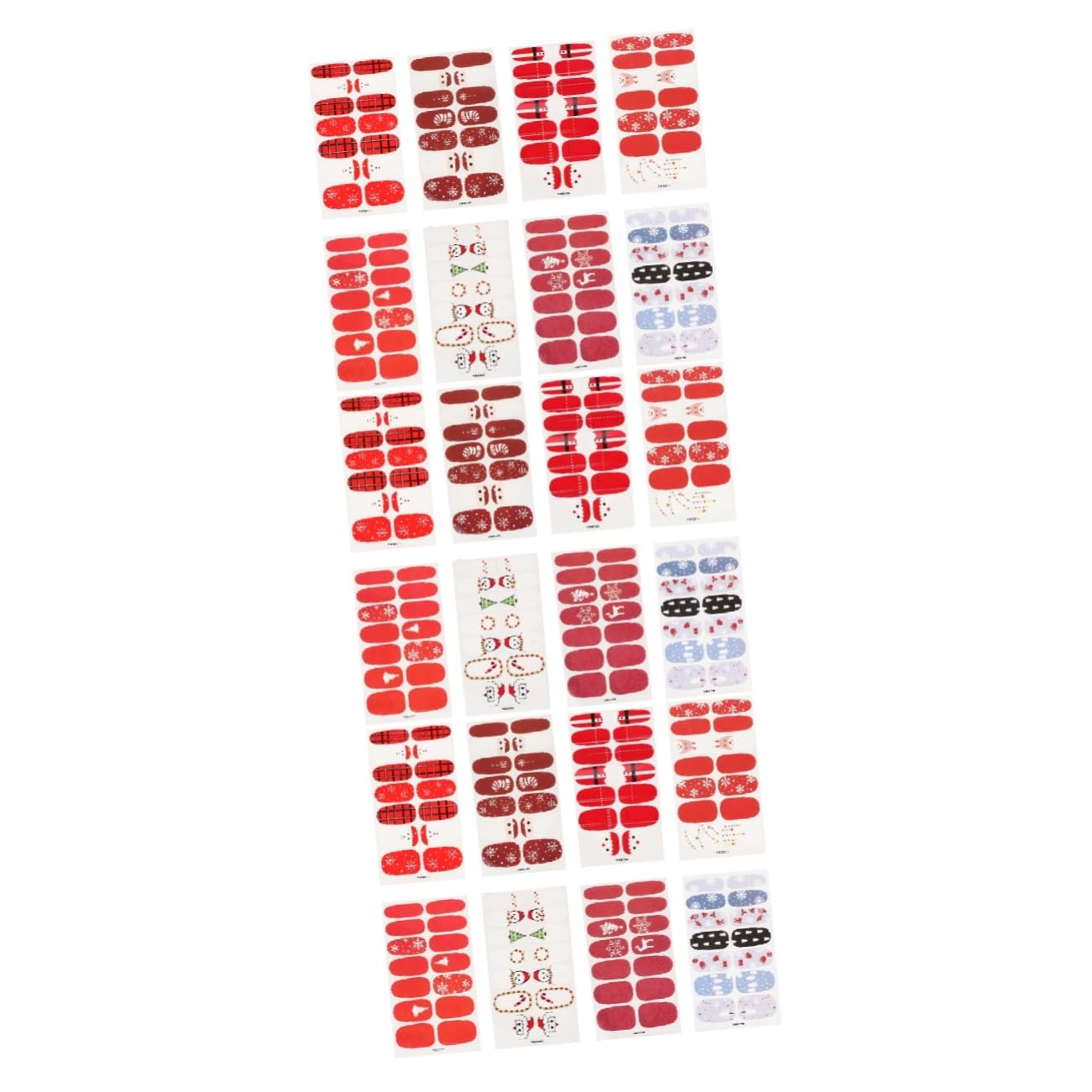 FRCOLOR 3 Set Adesivi Natalizi Per Nail Art Adesivi Unghie Natale Per Unghie Natalizie Adesivo Per ie Decalcomania Decalcomanie Per ie ie Etichetta 8 Fogli * 3