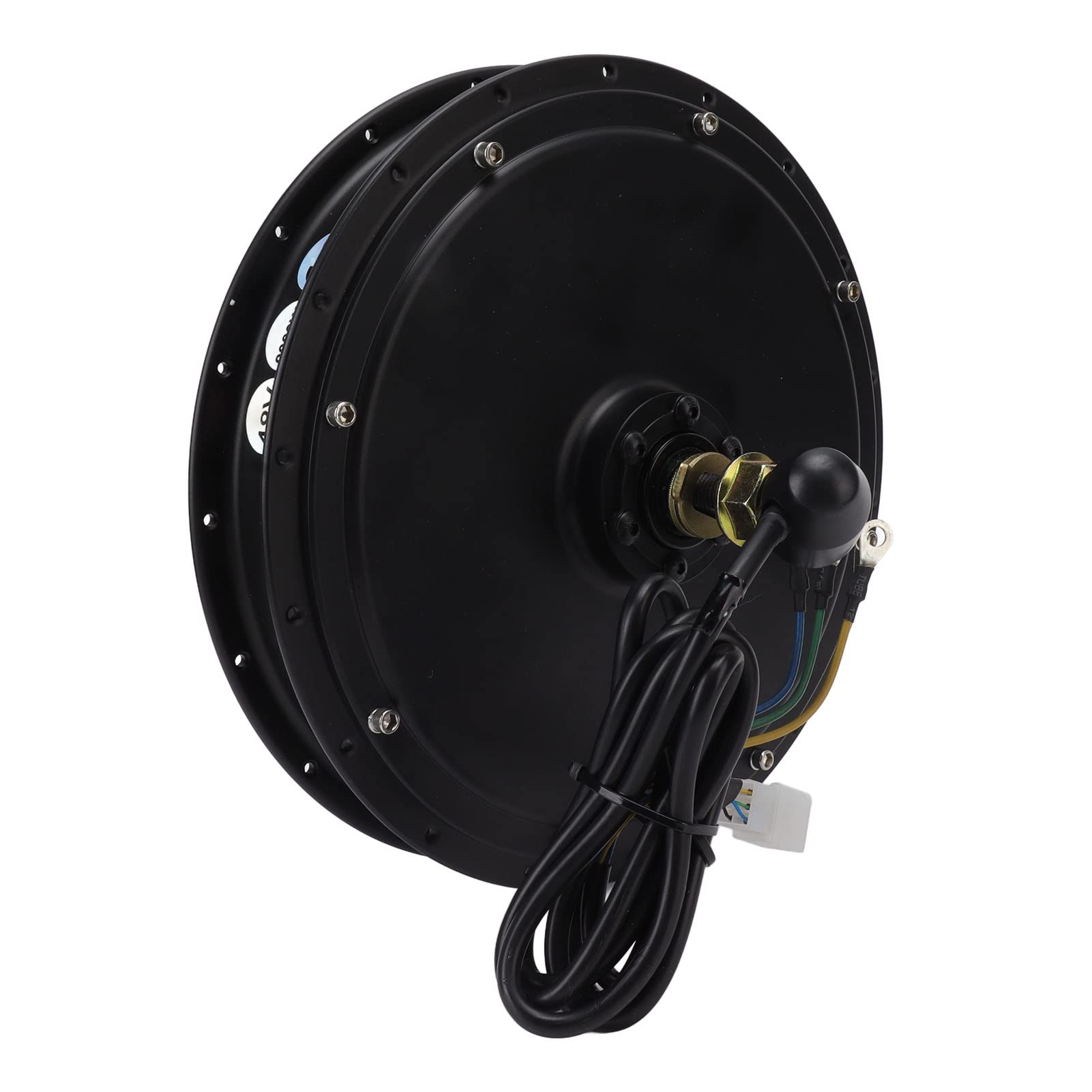Motor Ruota Anteriore 48V 2000W Bicicletta Elettrica, Cerchio in Lega di Alluminio, Leggero e Alta Gamma, Potenza Forte, Funzionamento senza Rumore, Velocità Massima