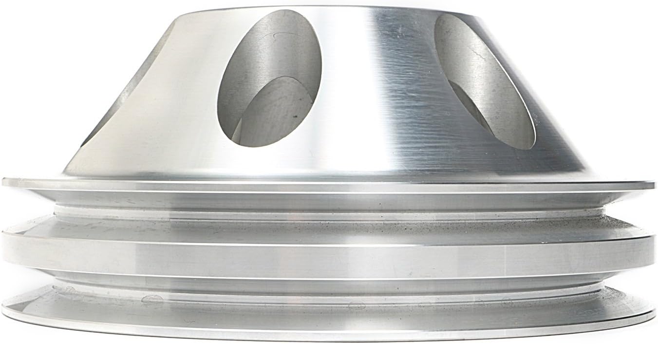 Trans-Dapt Performance Trans-Dapt 9483 Aluminum 2-Groove Water Pump Pulley