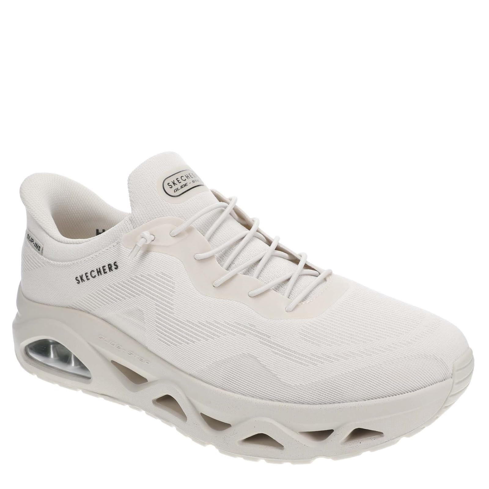 Skechers Herren Uno Glide-Step Gliders Sketch-air Slip-Ins Sneaker, Natürlich, 7 Wide
