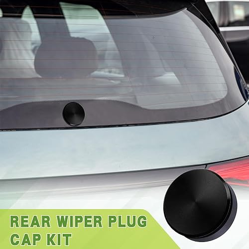 Miniatura 3 de Enchufe del limpiaparabrisas trasero, kit de tapa de limpiaparabrisas trasero, tapa para limpiaparabrisas trasero, tapa de ojal para