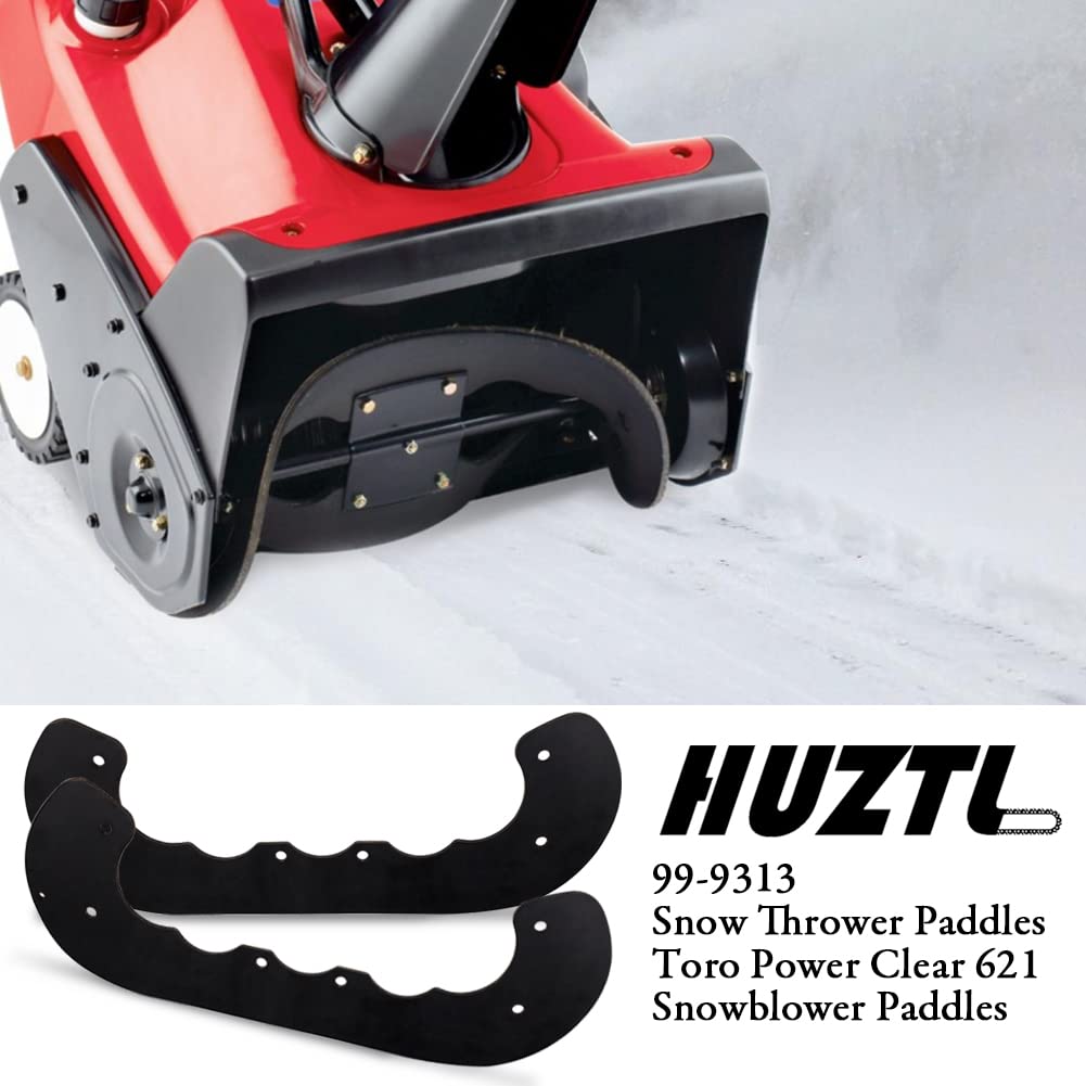HUZTL 99-9313 Remolques de quitanieves 55-8760 Raspador con 66-7460 Kit de hardware de imprimación para soplador de nieve Toro CCR2000 CCR2450 CCR3000 CCR3650 CCR3600 Snowthrower